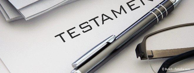 Bild:Testament Muster: Testament richtig verfassen